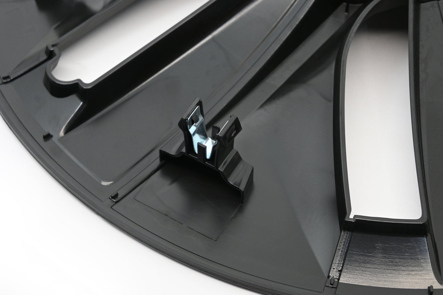 Kalla Tech 41092 Compatible 2020-2024 Tesla Model Y 19" Gemini Wheel Covers Hubcaps Rim Cover Matte Black ABS Plastic 19 Inch Hub Caps Hubcap Wheel Cover Rim Skin 4PCS