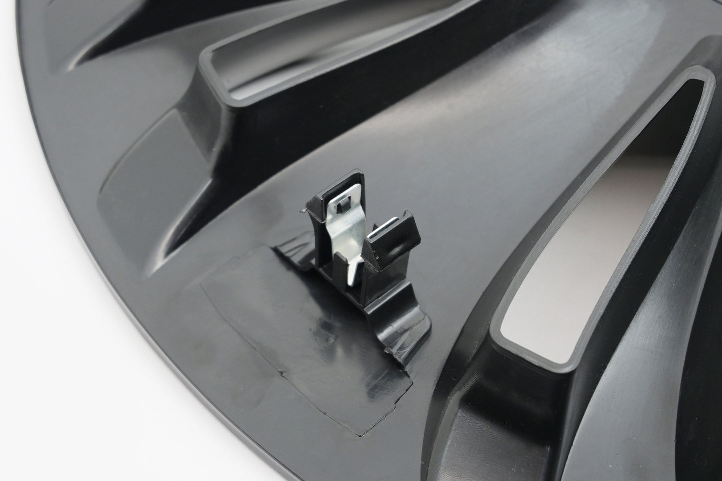 Kalla Tech 41271 Compatible 2020-2024 Tesla Model Y 19" Gemini Wheel Covers Hubcaps Rim Cover Glossy Black ABS Plastic 19 Inch Hub Caps Hubcap Wheel Cover Rim Skin 4PCS