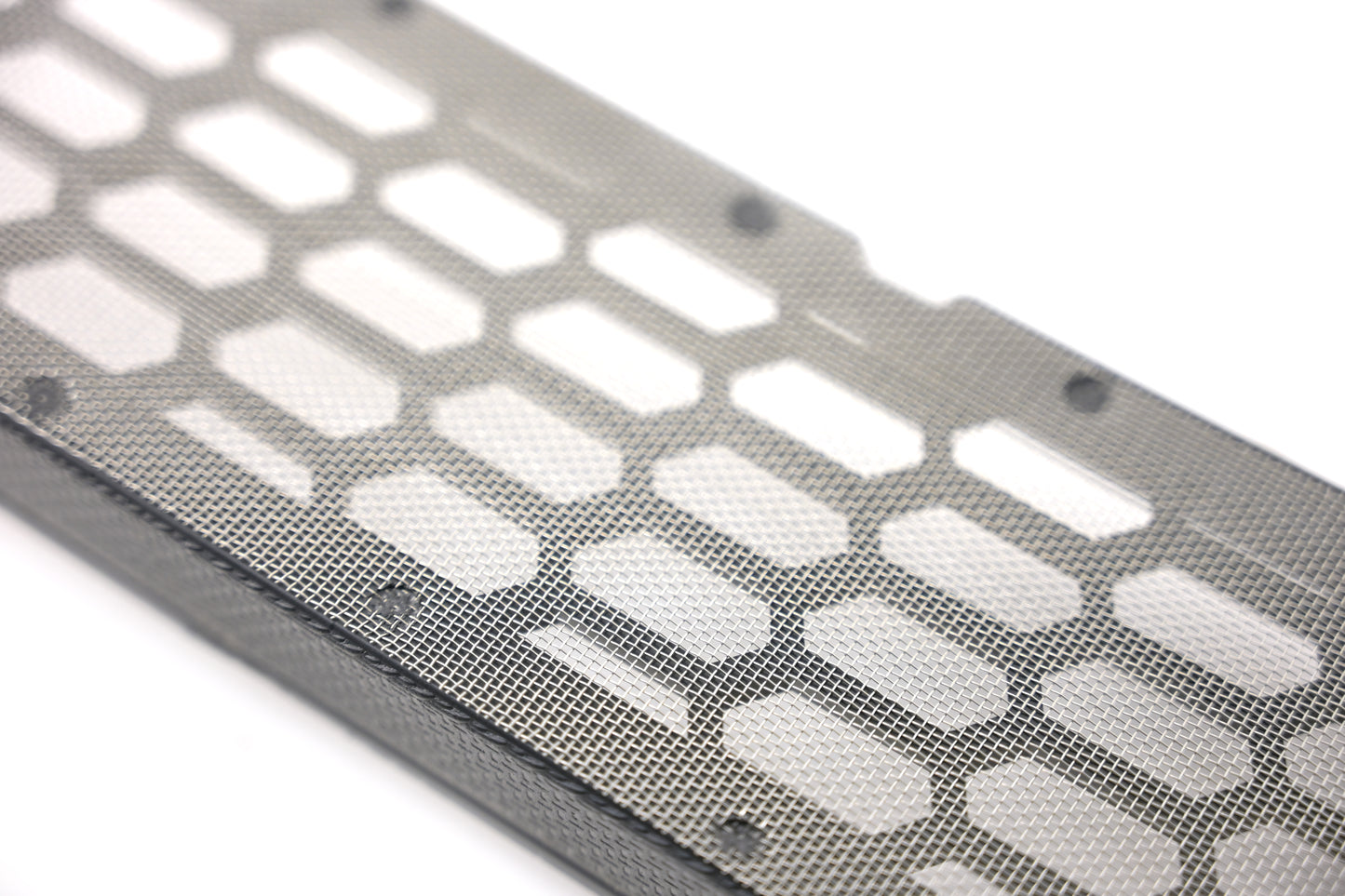 Tesla Model 3 2017-2023 Front Grill Mesh Bumper Grille Grid Inserts (ABS Gloss Black Grills)