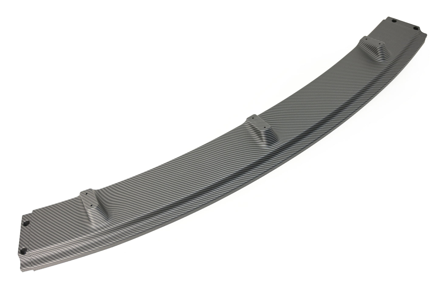 Tesla Model 3 2017-2023 Front Lip Splitter Carbon Fiber Print ( Hardware included )