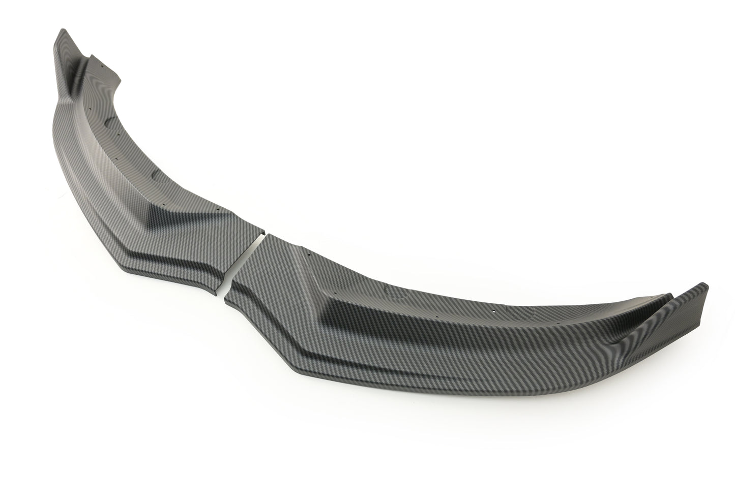 Tesla Model 3 2017-2023 Front Lip Splitter Carbon Fiber Print ( Hardware included )