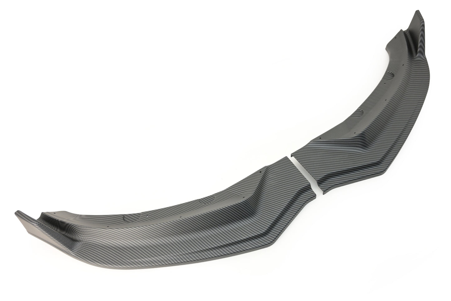 Tesla Model 3 2017-2023 Front Lip Splitter Carbon Fiber Print ( Hardware included )