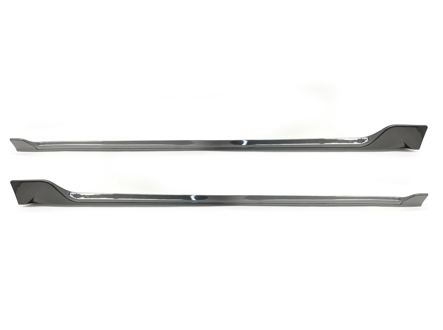 Tesla Model 3 2017-2023 ABS Plastic Side Skirt Extension Rocker Panel 2 Pcs