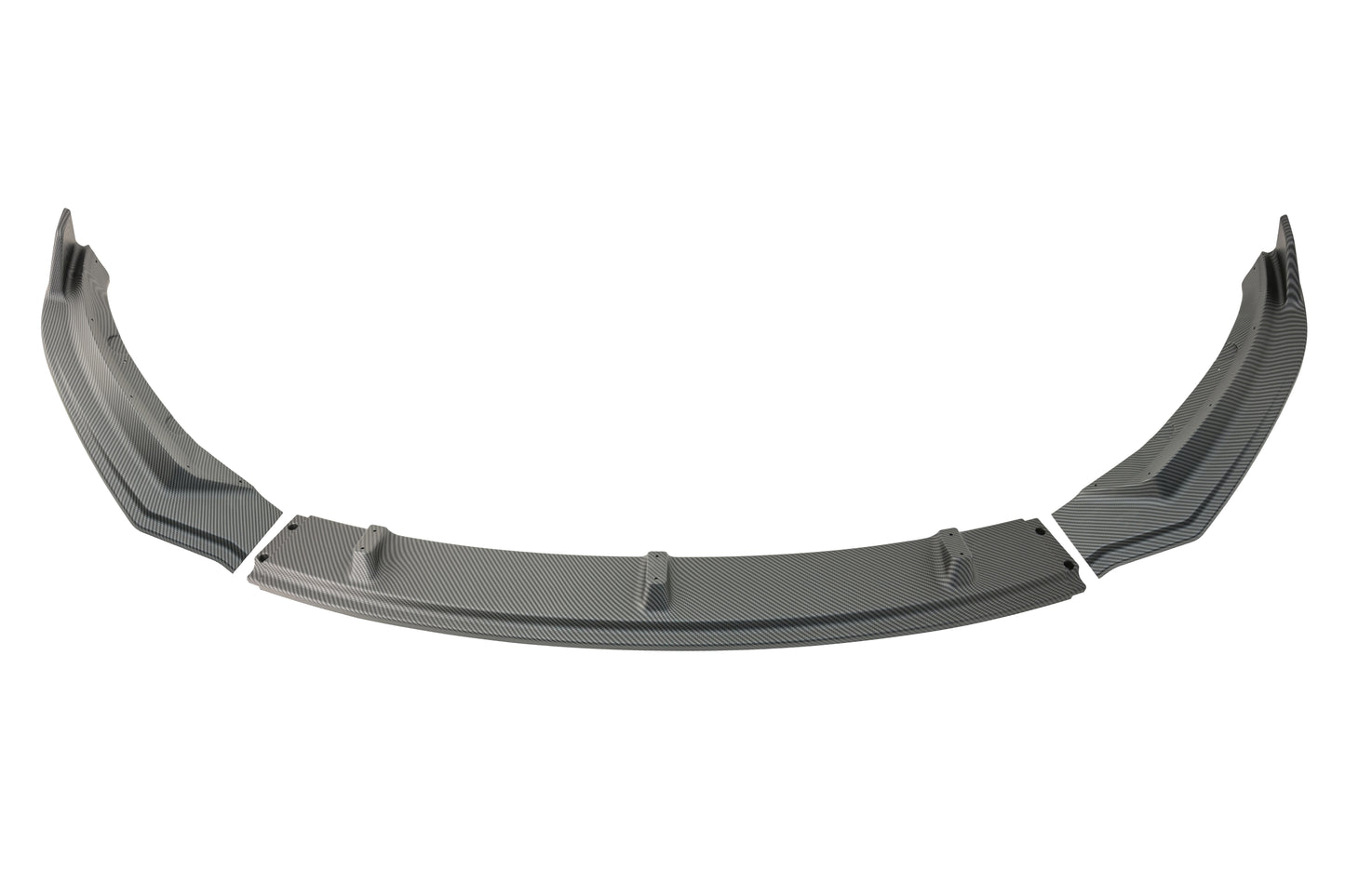 Tesla Model 3 2017-2023 Front Lip Splitter Carbon Fiber Print ( Hardware included )