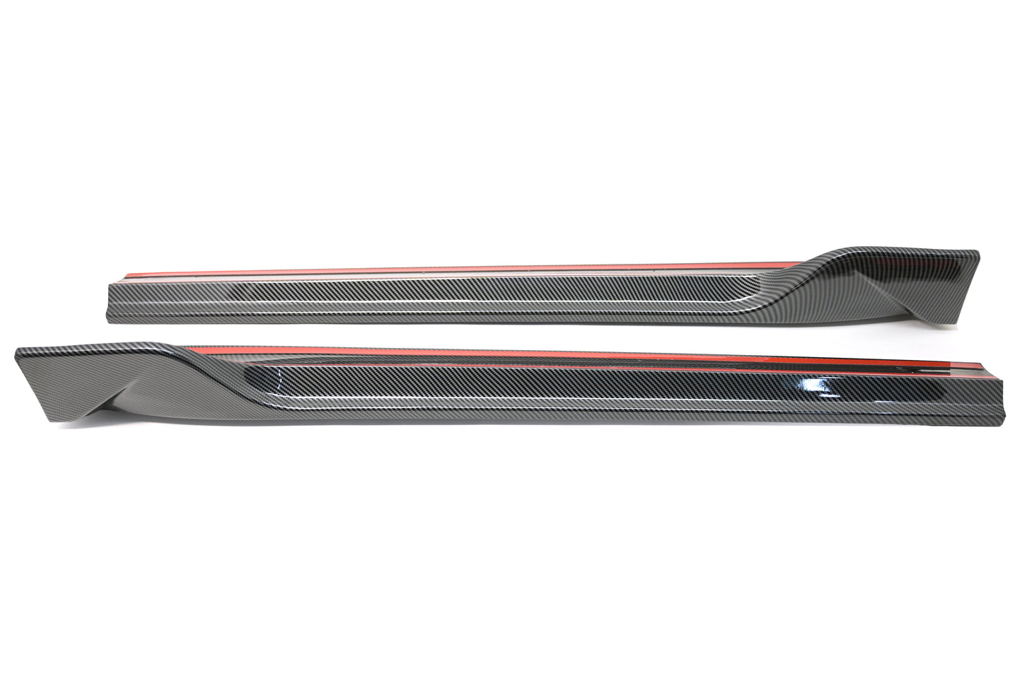 Tesla Model 3 2017-2023 ABS Plastic Side Skirt Extension Rocker Panel 2 Pcs