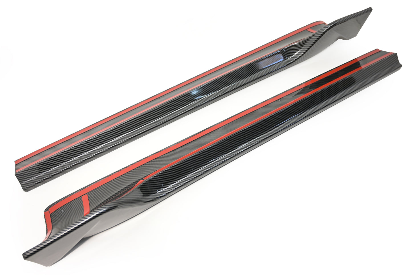 Tesla Model 3 2017-2023 ABS Plastic Side Skirt Extension Rocker Panel 2 Pcs