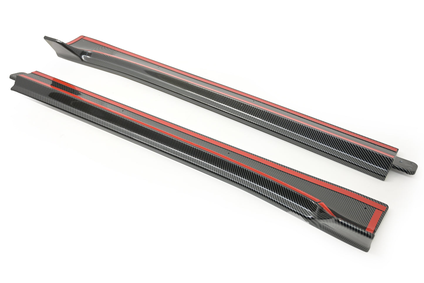 Tesla Model 3 2017-2023 ABS Plastic Side Skirt Extension Rocker Panel 2 Pcs