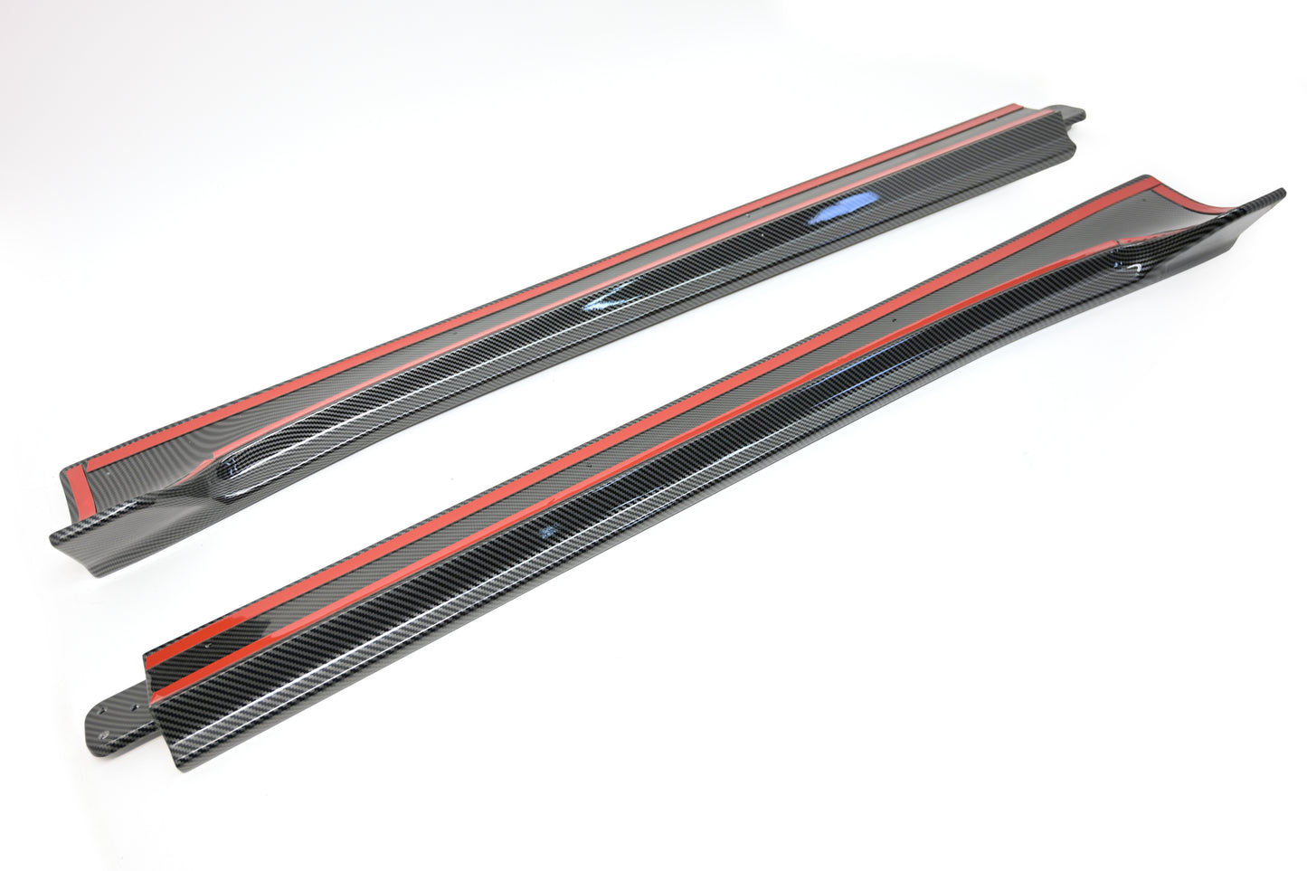 Tesla Model 3 2017-2023 ABS Plastic Side Skirt Extension Rocker Panel 2 Pcs