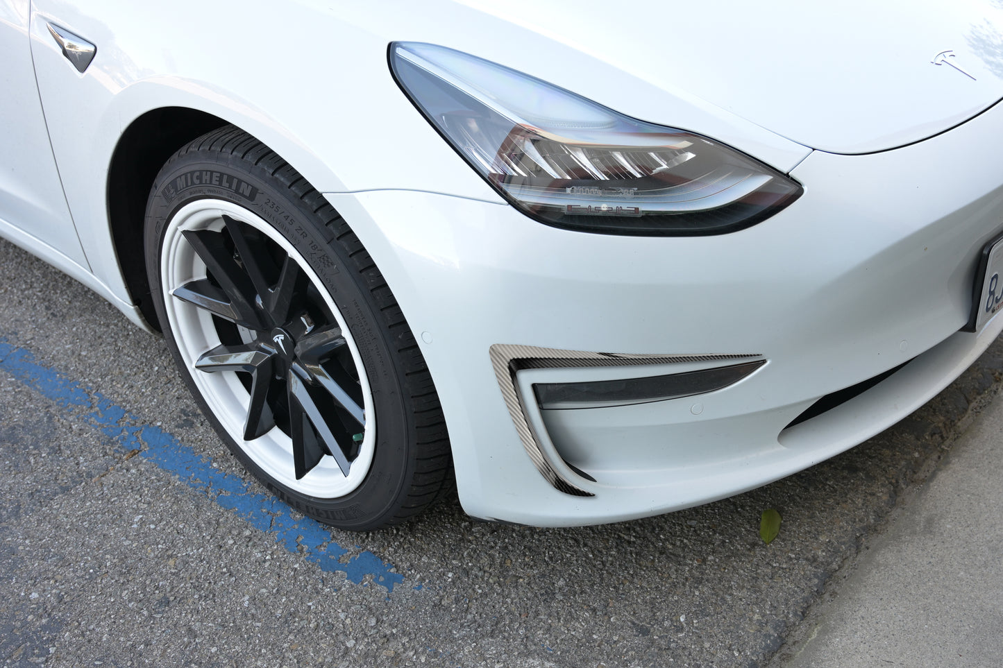 Tesla Model 3 Front Blade Bumper Trim
