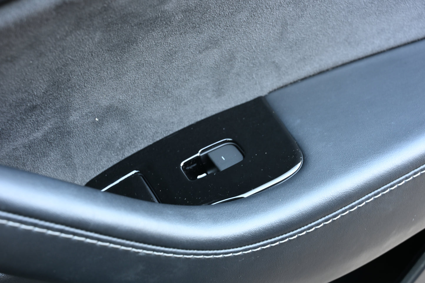 Tesla Model 3 Model Y 2021 2022 2023 14Pcs ABS Window Control Panel Cover Kit Matte Black