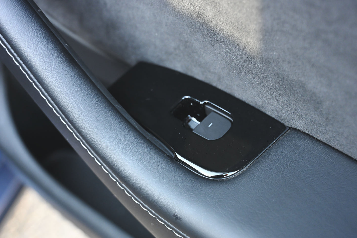 Tesla Model 3 Model Y 2021 2022 2023 14Pcs ABS Window Control Panel Cover Kit Matte Black