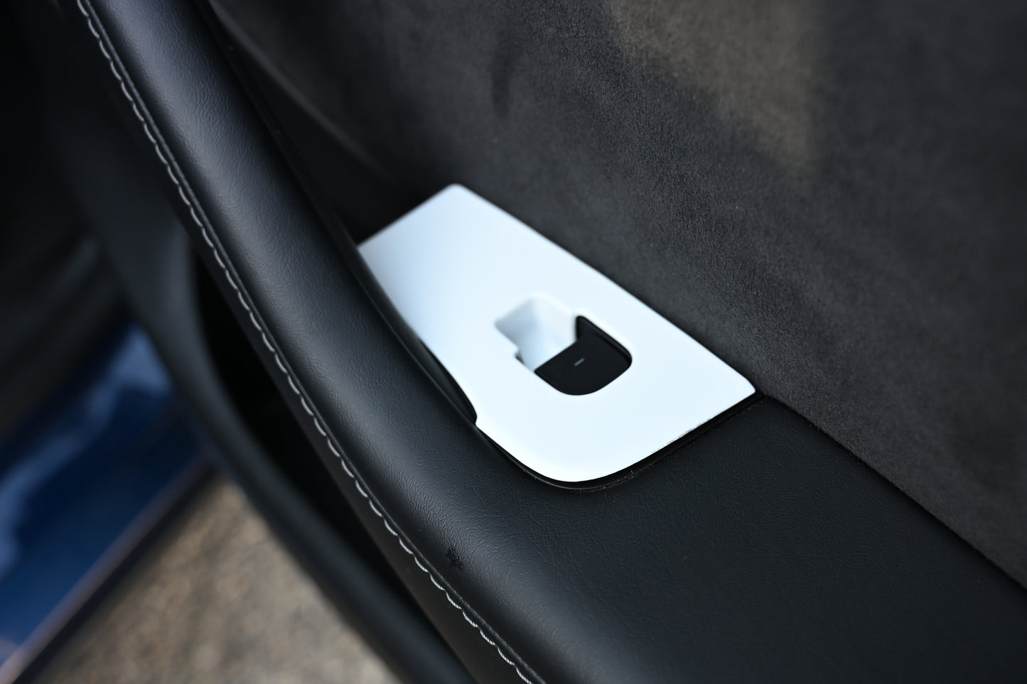 14Pcs ABS Plastic Tesla Model 3/Y 2020-2024  Window Control Panel Cover Door Kit Matte White