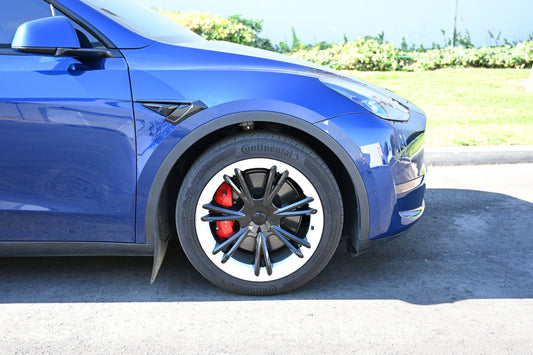 ABS Tesla Model 3 Y 2017-2022 Side Camera Protection Cover Side Air Flow Camera Vent Cover Decor Trim Accessories Protection Outside Glossy Black