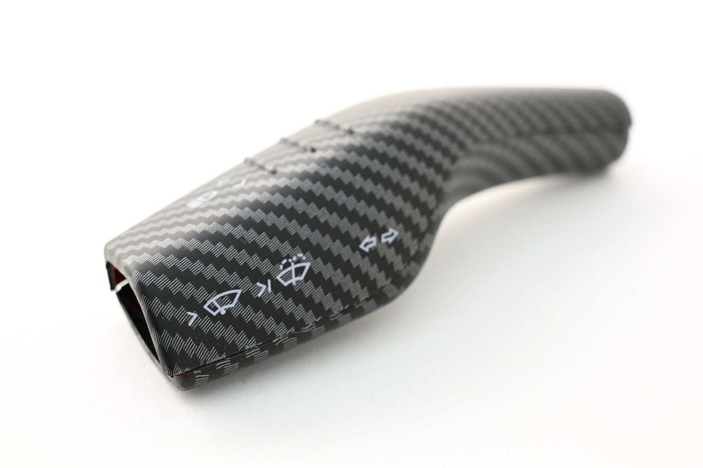 Tesla Model 3 Model Y Shifter Cover Matte Carbon Fiber Print