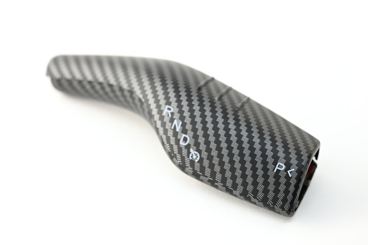 Tesla Model 3 Model Y Shifter Cover Matte Carbon Fiber Print
