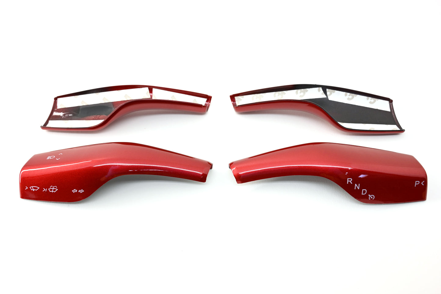 Tesla Model 3 Model Y Shifter Cover Gloss Red