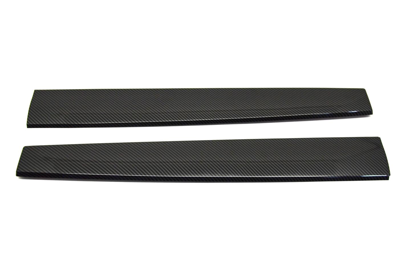 Tesla 2018-2022 Model 3 / 2020-2022 Model Y Dashboard Cover in Glossy Carbon Fiber 2 pcs