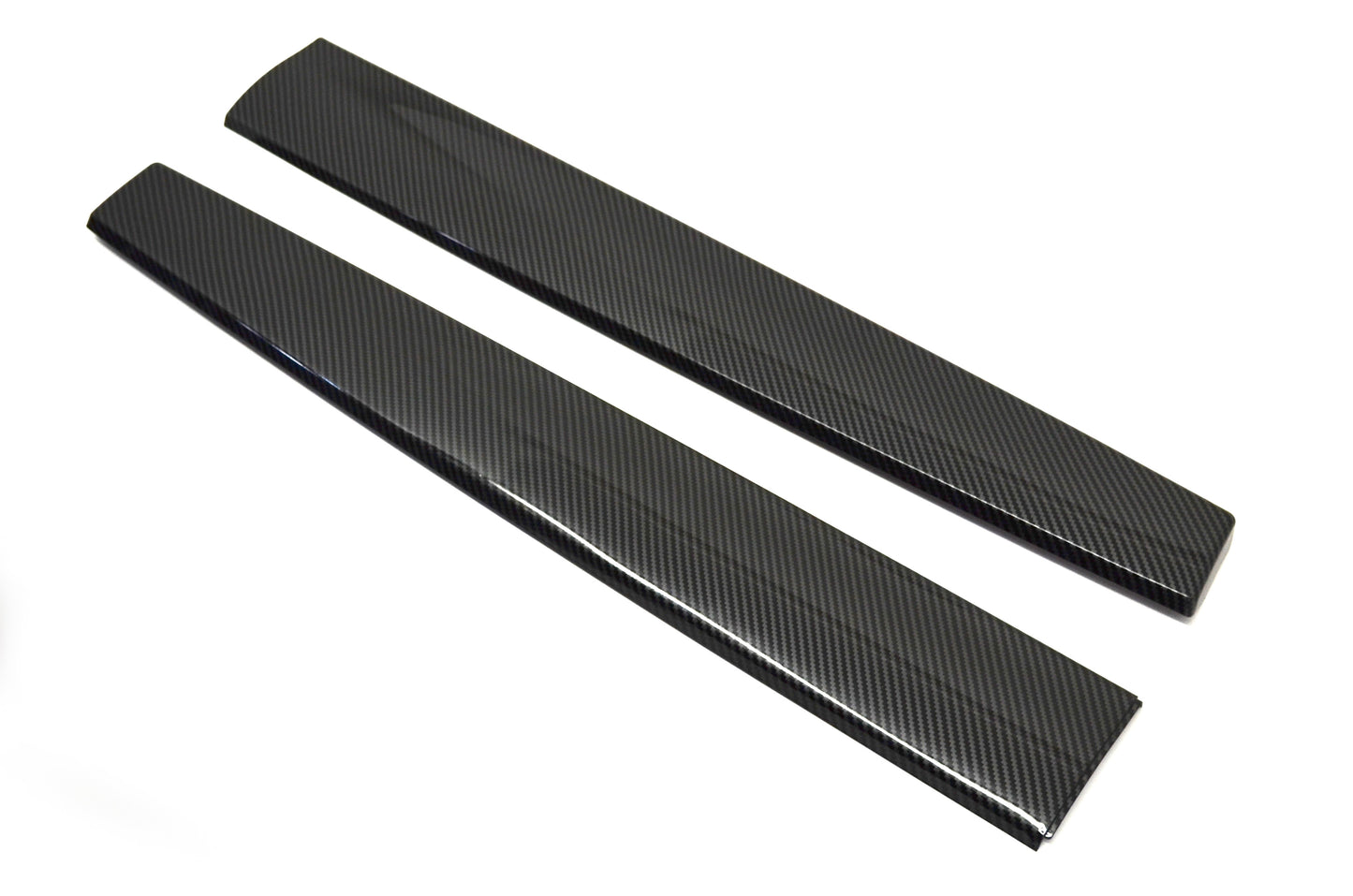 Tesla 2018-2022 Model 3 / 2020-2022 Model Y Dashboard Cover in Glossy Carbon Fiber 2 pcs