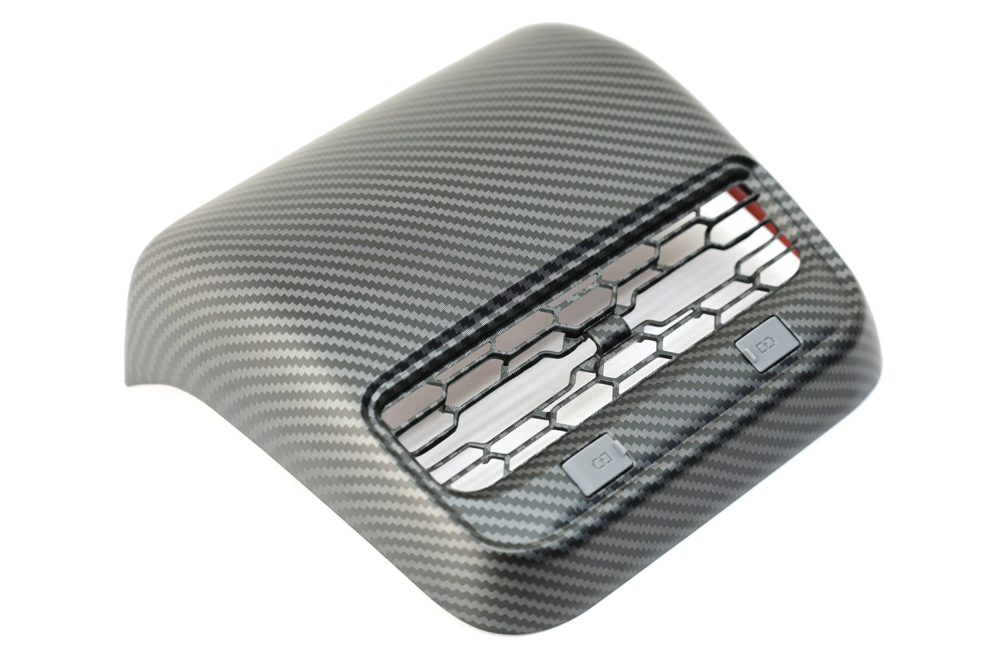 Tesla Model 3/Y  Rear Air Outlet Vent Trim Cover Carbon Fiber Print