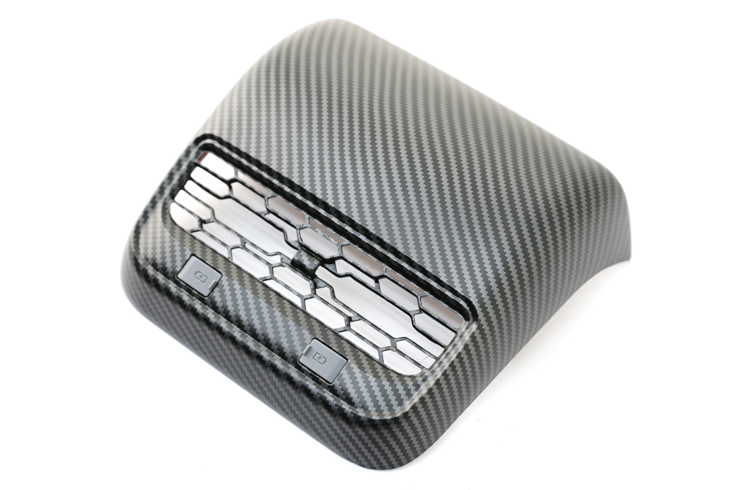 Tesla Model 3/Y  Rear Air Outlet Vent Trim Cover Carbon Fiber Print