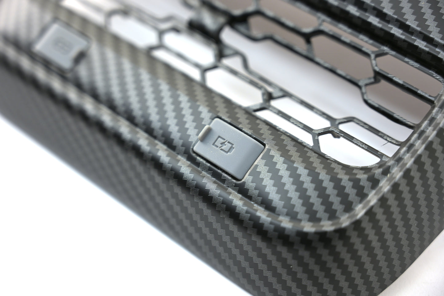 Tesla Model 3/Y  Rear Air Outlet Vent Trim Cover Carbon Fiber Print