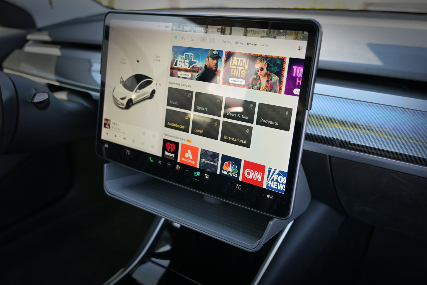 Tesla Model 3 Storage Bins Organizer Box
