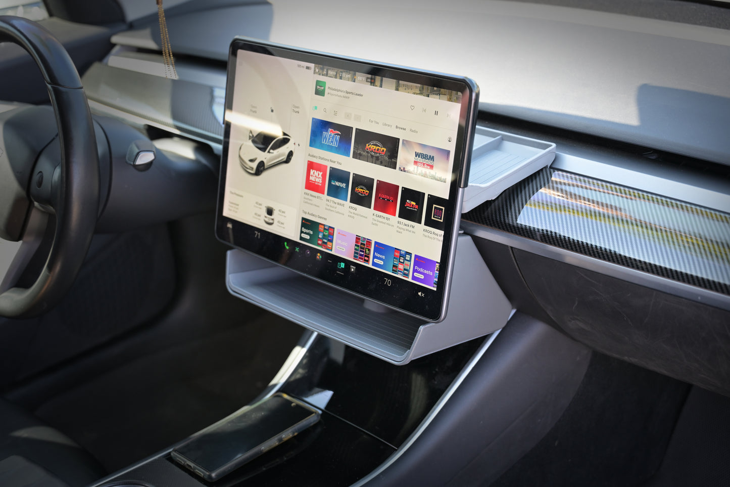 Tesla Model 3 Storage Bins Organizer Box