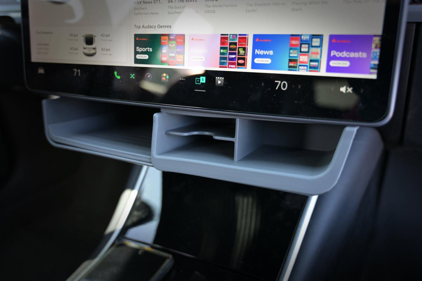 Tesla Model 3 Storage Bins Organizer Box
