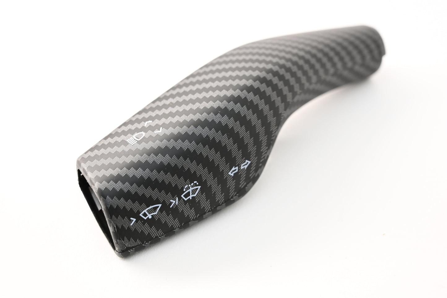 Tesla Model 3 Model Y Shifter Cover Matte Carbon Fiber Print