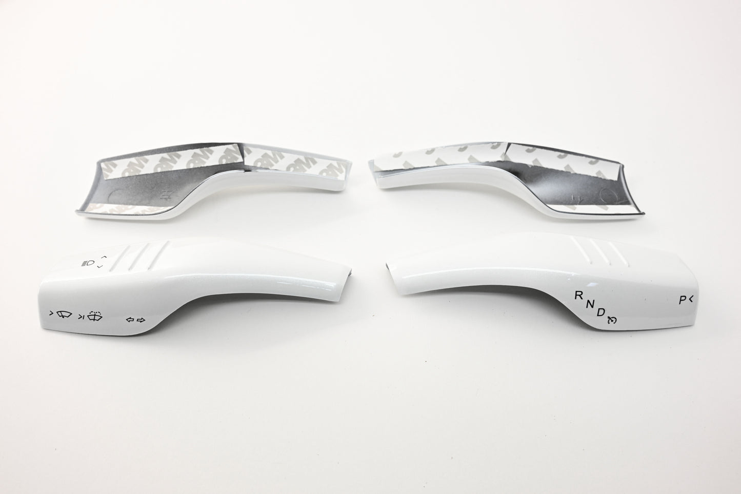 Tesla Model 3 Model Y Shifter Cover Gloss White