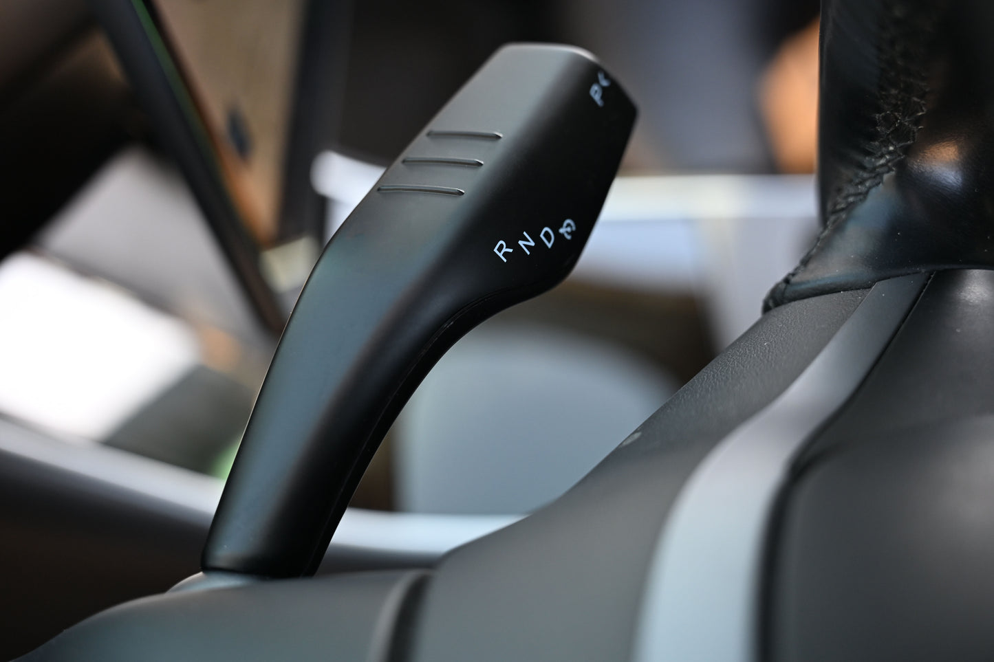 Tesla Model 3 Model Y Shifter Cover Matte Black