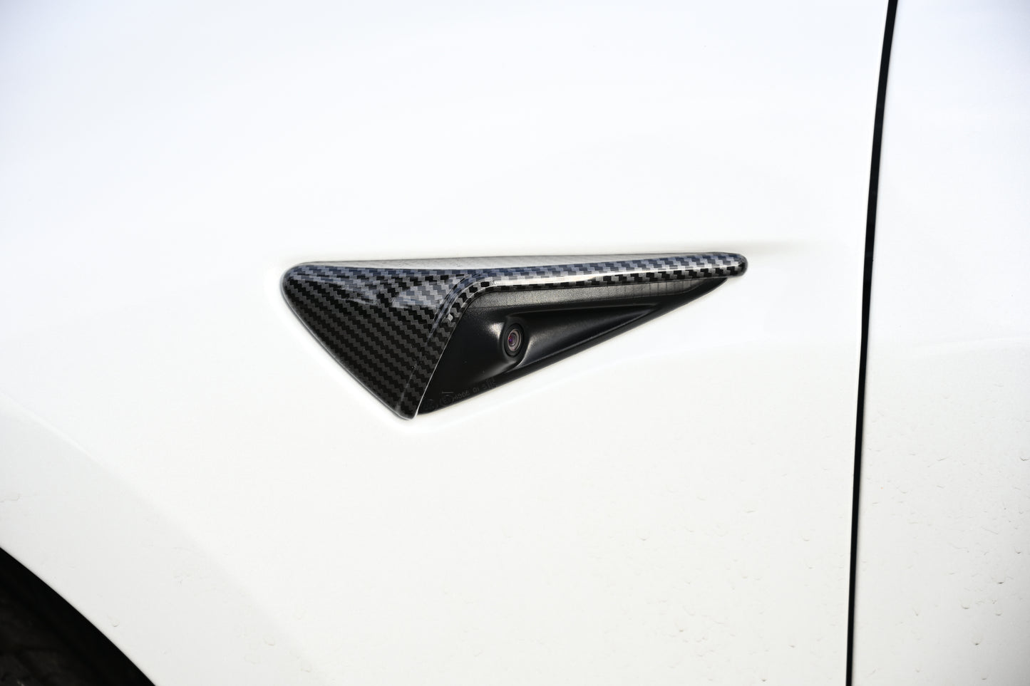 Tesla Model 3/Y/X/S Turn Signal Side Camera Protection Cover Decoration Autopilot 2.0-3.0 Carbon