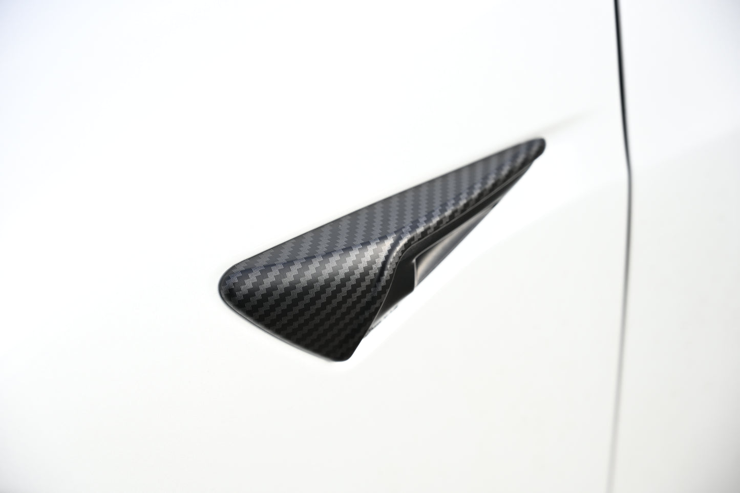 Tesla Model 3/Y/X/S Turn Signal Side Camera Protection Cover Decoration Autopilot 2.0-3.0 Matte Black