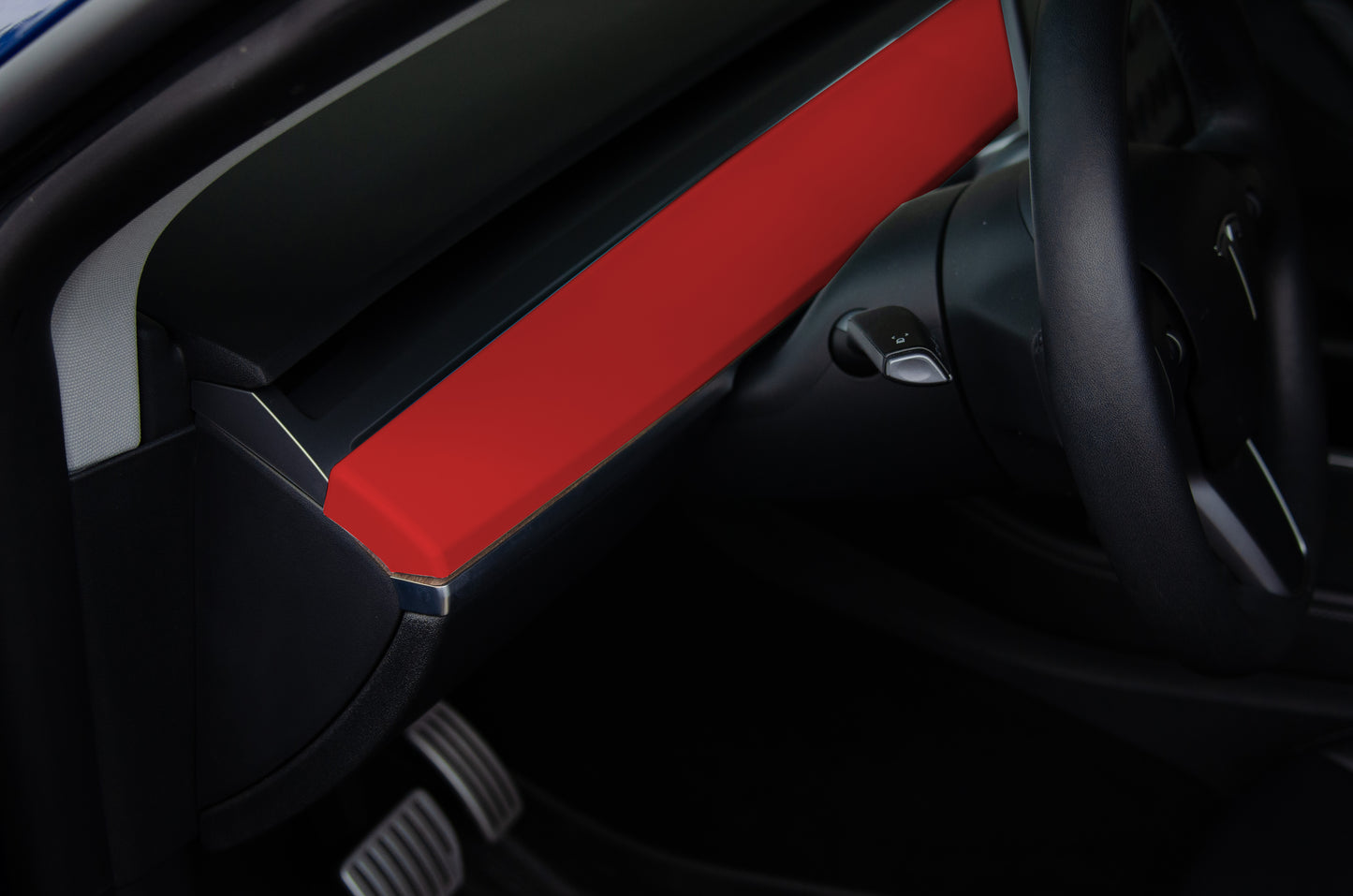 Tesla 2018-2022 Model Y 2020-2022 Dashboard Cover Red